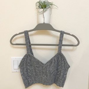 Free People knit crop top